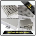 Digital Perforated Exterior and Interior Ventilated Aluminum Wall Cladding Panel